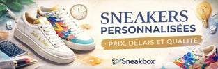 Sneakers personnalisées : prix, délais et qualité