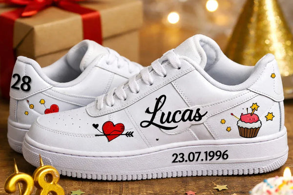 Sneakers personnalisées anniversaire : idées originales pour offrir un cadeau unique