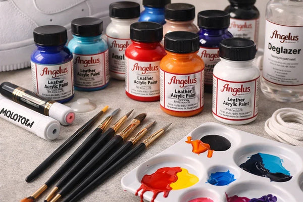 Outils et matériaux pour personnaliser ses sneakers comme un pro