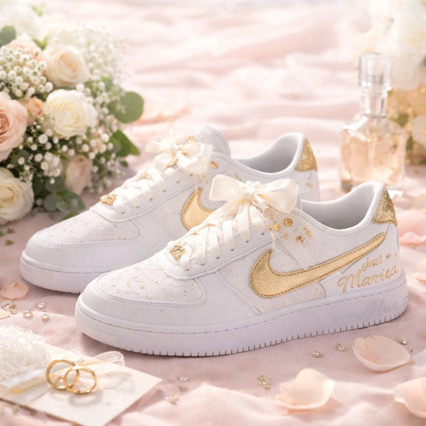 personnalisation de basket pour mariage sur mesure